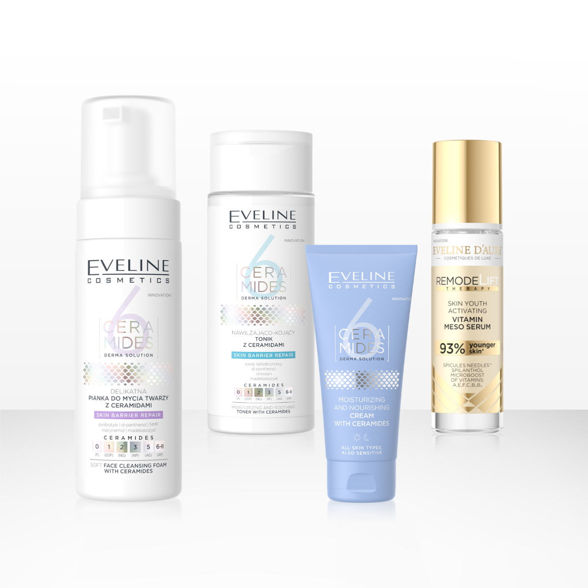 Eveline Cosmetics - Zestaw Mezo-Serum i bestsellery serii 6 Ceramides