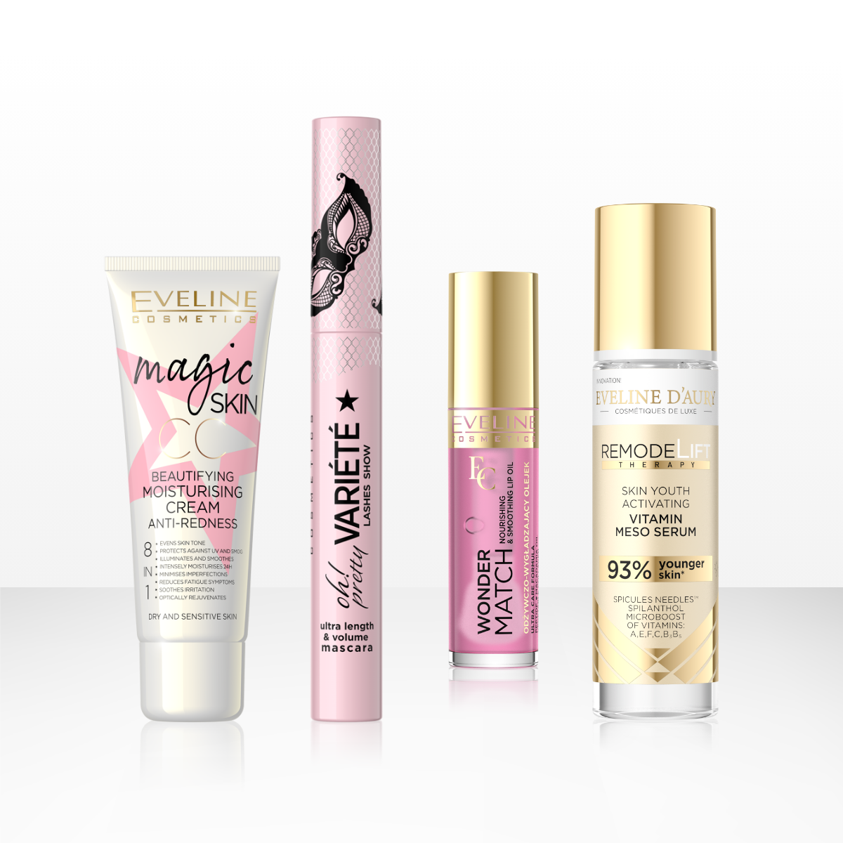 Eveline Cosmetics - Zestaw Przygotuj się na randkę: makijaż i pielęgnacja